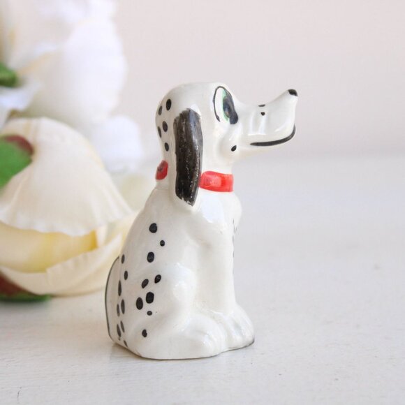 Vintage 1950s Salt and Pepper Shaker, Dalmatian Dog  S & P, Collectible Kitchen - Picture 8 of 10